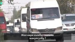 Жол акысын көтөрүүгө макулсузбу?