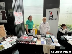 Стенд "Мемориала".