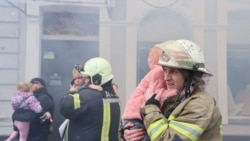 حمله هوایی روسیه بر یک کودکستان در اوکراین
