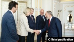 ԵԽ պատվիրակությունը հանդիպում է վարչապետ Նիկոլ Փաշինյանի հետ, 31-ը մայիսի, 2019 թ.