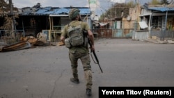 Український військовий у Костянтинівці, Донеччина, 24 серпня 2025 року