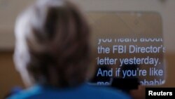 Кандидат у президенти США від демократів Гілларі Клінтон говорить про розслідування ФБР щодо її електронної пошти під час мітингу в штаті Флорида, 29 жовтня 2016