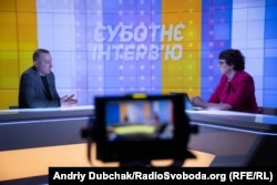 Станіслав Асєєв в офісі Радіо Свобода