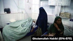 Ооганстандагы акыркы кол салуудан жараат алгандар. 2021-жылдын 2-марты. 