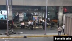 Ստամբուլ, Աթաթուրքի անվան օդանավակայանը ահաբեկչական հարձակումից հետո, 28-ը հունիսի, 2016թ․ 