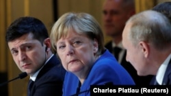 Канцлер закликала відкликати ці посилені дислокування російських військ задля деескалації ситуації (фото від грудня 2019 року)