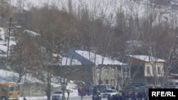 Яке аз кӯчаҳои шаҳри Хоруғ