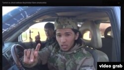 Молодые граждане Узбекистана, воюющие в Сирии.