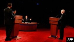 Маккейн - Обама: первый раунд явного лидера не выявил