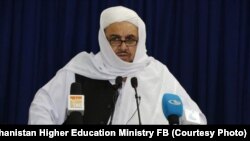 عبدالباقی حقانی سرپرست وزارت تحصیلات عالی حکومت طالبان