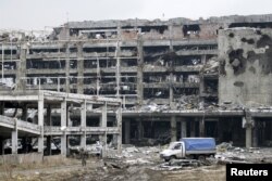 Руїни Донецького аеропорту. Листопад 2015 року