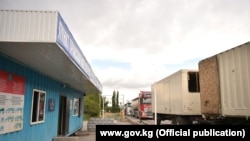 Чүйдөгү ”Сосновка” пунктунда тараза көзөмөл бекети.