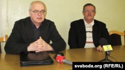 Уладзімер Колас і Віктар Івашкевіч