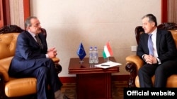 с главой МИД РТ Сироджиддином Мухриддином