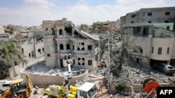 Тамра шаарындагы ракета соккусунан кыйраган үй. Израил. 14-июнь, 2025-жыл