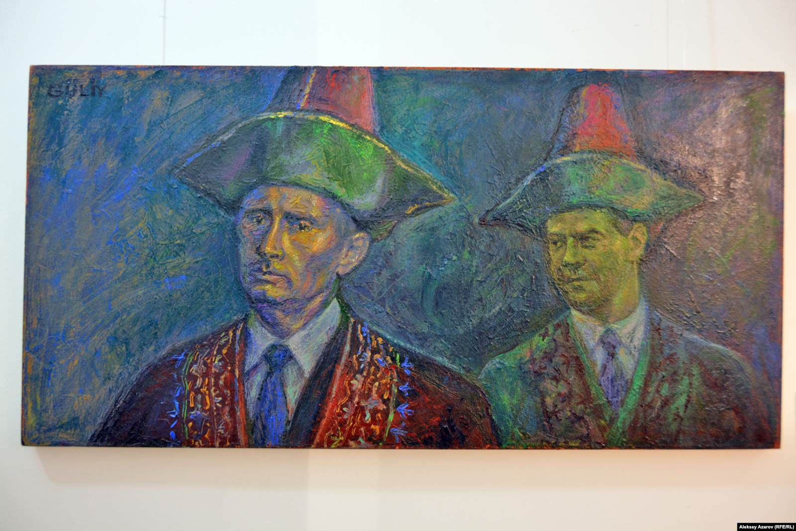 Работа Шамиля Гулиева «Внуки Джамбула» в галерее Artmeken