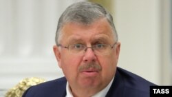 Евразия өнүктүрүү банкынын башкармалыгынын башчысы Андрей Бельянинов. 