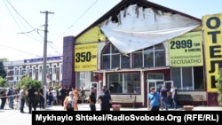 Готель «Токіо-Стар» горів уніч на 17 серпня