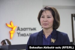 Чынара Касмамбетова.