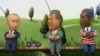 Tatarstan -- Screenshot of the new cartoon on Rustam Minnikhanov, Vladimir Putin and Barak Obama, Part 3
