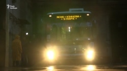 Режим – карантин. Як дезінфікують тролейбуси в Слов’янську – відео