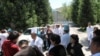 Митинг врачей в Нарыне. 