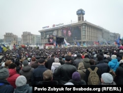"Народное вече" 9-го февраля на Майдане стало "юбилейным" - 10-м по счету