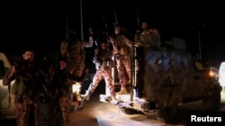 Սիրիայում կառավարական անվտանգության ուժերը Հալեպում, 6-ը մարտի, 2025թ.