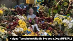 Могила українського політика, громадського діяча Андрія Парубія у Львові на Личаківському цвинтарі. Політика застрелили 30 серпня 2025 року на вулиці Єфремова у Львові