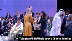 Саида Мирзиёева Иванка Трамп билан, 16 февраль, Дубай.