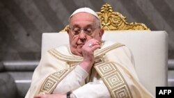 Папа Франциск Ватикандагы диний жөрөлгөдө, 1-февраль, 2025-жыл.