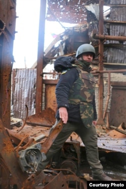 Ёнас у зоне баявых дзеяньняў. Красавік 2017