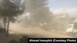 تصویر آرشیف: باران شدید و سیلاب در یکی از ولایات شمال افغانستان 