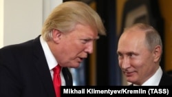 Վիետնամ - ԱՄՆ և Ռուսաստանի նախագահներ Դոնալդ Թրամփը և Վլադիմիր Պուտինը Ասիական-Խաղաղօվկիանոսյան տնտեսական համագործակցության գագաթնաժողովի ժամանակ, Դանանգ, 11-ը նոյեմբերի, 2017թ․