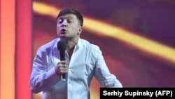 Володимир Зеленский "95-квартал" шоусуна катышып жатат. 26-март, 2019-жыл.