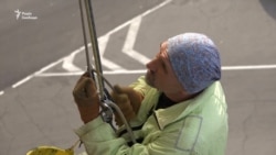 У Запоріжжі альпініст намалював мурал