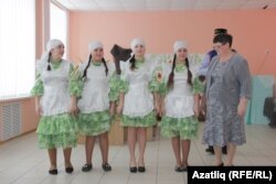 Үрге Чебенле авылы мәктәбе укучылары