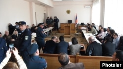 Armenia - A court in Yerevan is about to start the trial of 20 people accused of plotting a coup détat, 2Dec2016.
