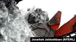 Кумтөр. Мөңгүнүн астынан кен алуу. 23-февраль, 2013-жыл.