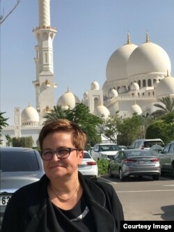 Марина Гримич, столиця ОАЕ Абу-Дабі, квітень 2018 року