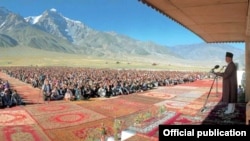 Встреча Ага Хана IV с жителями ГБАО