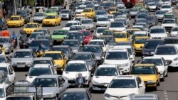 یکی از جاده های مزدحم تهران