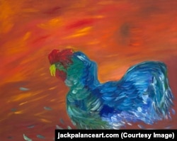 Одна з картин Джека Паланса: He Wears The Pants