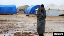 Сириядагы качкындар лагеринен бир көрүнүш