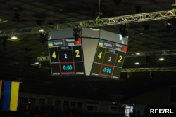 Конец матча Украина – Черногория