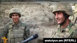 Nagorno Karabakh - Armenian soldiers on the Karabakh Line of Contact speak to RFE/RL, 13May2016
