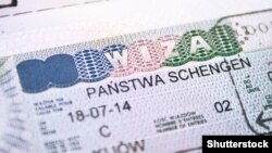 Ілюстрацыйнае фота. Польская шэнгенская віза