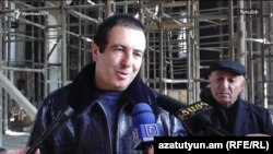 Гагик Царукян беседует с журналистами в Гюмри, 28 декабря 2017г․