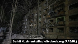 Наслідки влучання в Святошинському районі, київ, 24 квітня 2025 року