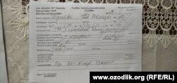 "Табиб" медициналык борбору берген справка